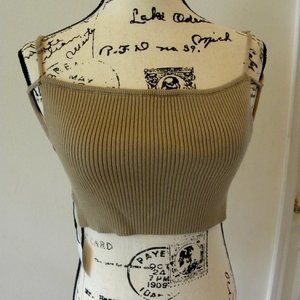 New cute  top halter with strap in the back  and shoulder  sz s